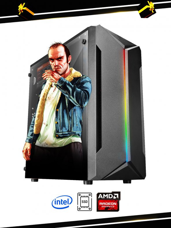 RAMTECH RG540 SABER İ5 4570 16GB RAM 480GB SSD RX550 4GB OYUNCU BİLGİSAYARI