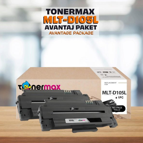 Samsung SCX-4623 Muadil Toner 2'li Avantaj Paket / MLT-D105L / SCX4623