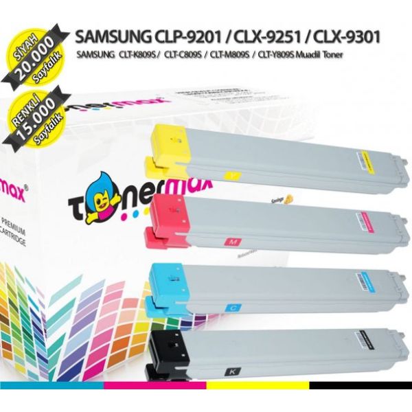 Samsung MultiXpress C9301 Muadil Toner Takım