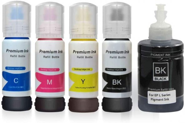 Epson 105 - 106 Muadil Mürekkep Set / Epson EcoTank L7160 - L7180