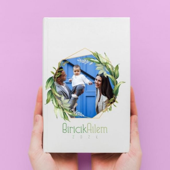 Fotoğraf Baskılı 2022 Temalı Deri Kaplı Defter-010
