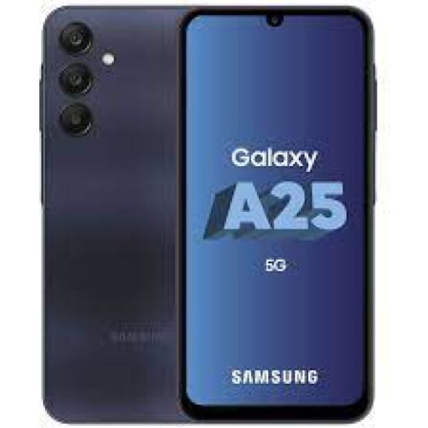 SAMSUNG GALAXY A25 8/256 GB BLUE BLACK AKILLI CEP TELEFONU (TÜRKİYE GARANTİLİ)