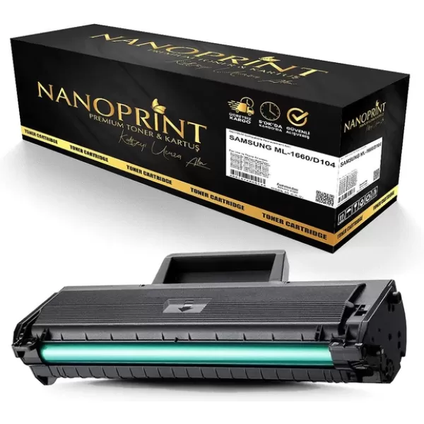 Nanoprint Samsung ML-1660 Çipli Muadil Toner /NP/D104/ML-1665/ML-1685W