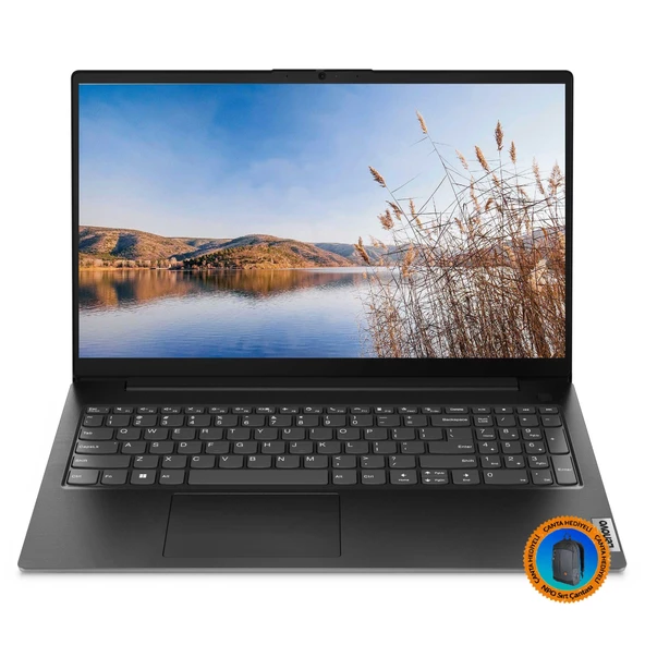 Lenovo V15 82Yu0124tx02 Ryzen5 7520U 8Gb 512Ssd 15.6" Fhd W11p Dizüstü Bilgisayar-Cnt003