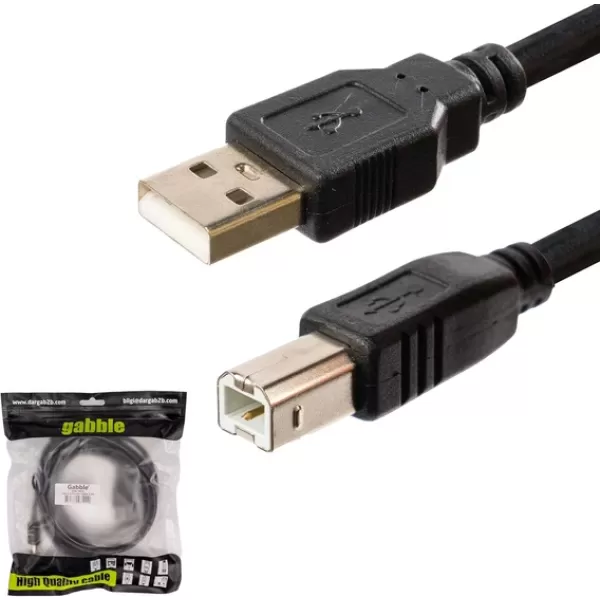 GABBLE GAB-YK05 USB YAZICI KABLOSU 5MT