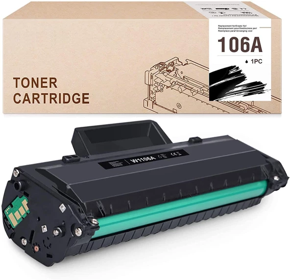 Hp 106A W1106A Muadil Toner - Çipli ( Yeni Versiyon )/ 107A / 107W / MFP 135W / MFP 137fnw