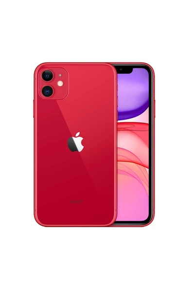İphone 11 64gb Kırmızı ( Yenilenmiş - Çok Iyi )
