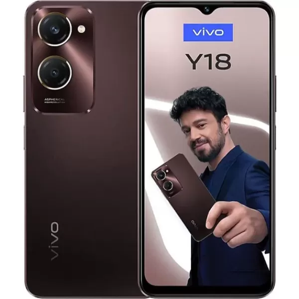 Vivo Y18 8 GB 128 GB Kızıl Kahve (Vivo Türkiye Garantili)