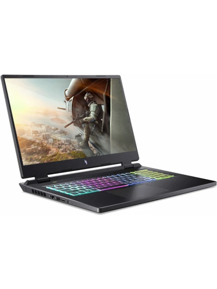 Acer Nitro 17 Amd Ryzen 7 7735HS 32GB Ddr5 512GB SSD RTX4050 140W 6gb 17.3" Fhd IPS 165HZ Windows 11 Home Taşınabilir Bilgisayar NHQL1EY003H09 + Zetta Çanta