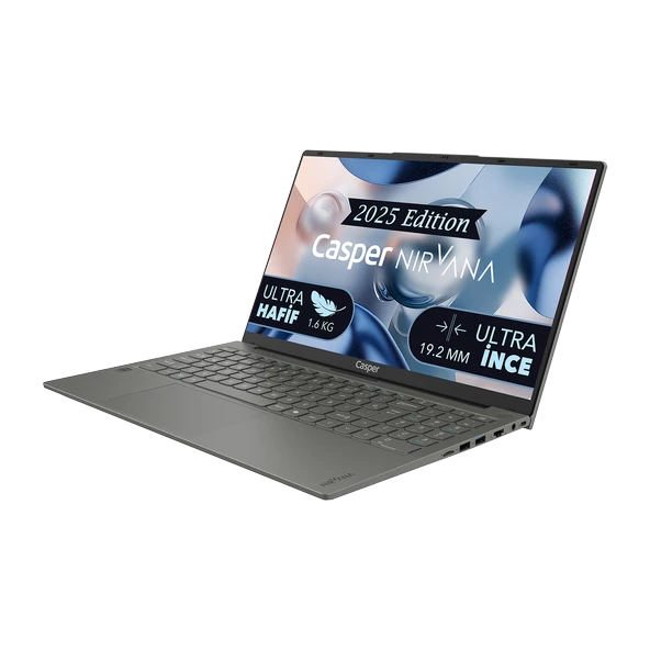 Casper Nirvana X600.1315-DU00X-G-F-D2D1 Intel Core i3-1315U 32GB RAM 250GB NVME SSD Freedos + Kablolu Klavye-Mouse Set Hediye