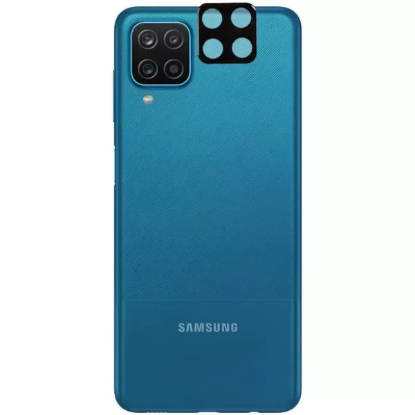Samsung Galaxy A12 - Kamera Lens Koruyucu 3D Kamera Camı