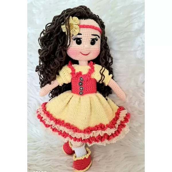 Ecem Bebek Amigurumi Organik Oyuncak