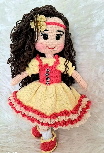 Ecem Bebek Amigurumi Organik Oyuncak