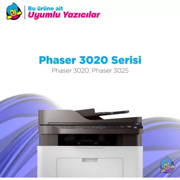 Xerox Workcentre 3025 Muadil Toner 2'li Paket