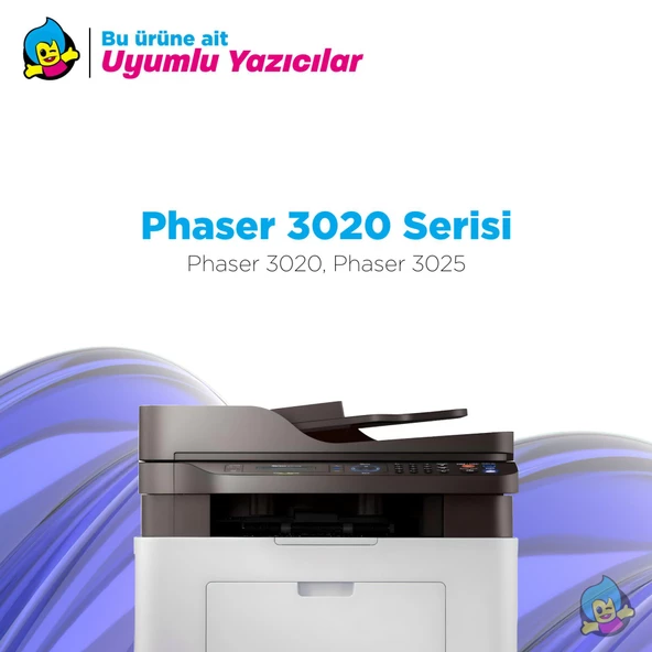 Xerox Workcentre 3025 Muadil Toner 2'li Paket
