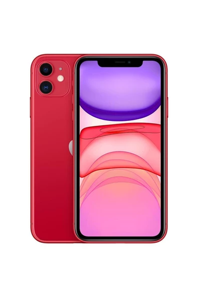 Yenilenmiş iPhone 11 128GB Kırmızı B Kalite
