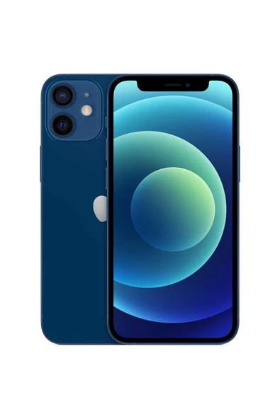 Yenilenmiş iPhone 12 Mini 64GB Mavi B Kalite