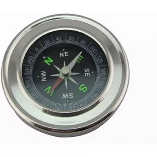 Yuvarlak Metal Kasa Dayanıklı Pusula 80Mm