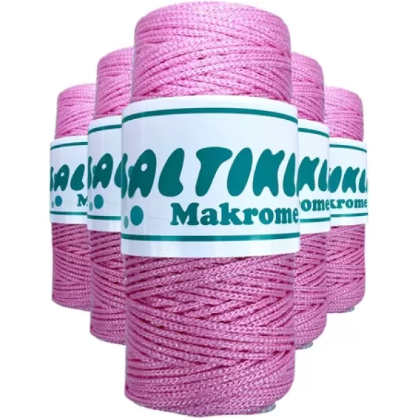 5 Adet Polyester Simli Makrome İpi SS-1545