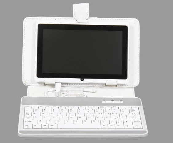 Vmaxx Klavyeli Slimpad Tablet Kılıfı  7,'' - (BEYAZ) Teşhir Ürünü