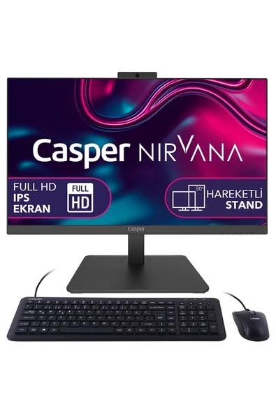 Casper Nirvana A60.5700-8V00X-V RYZEN 7-5700U 8GB RAM 500GB NVMe SSD GEN4 FREEDOS All In One