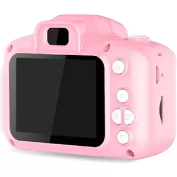 Pazariz Mini 1080p Hd Kamera Çocuklar Için Dijital Fotoğraf Makinesi 2.0 Inç Ekran 720-1080p Pembe R