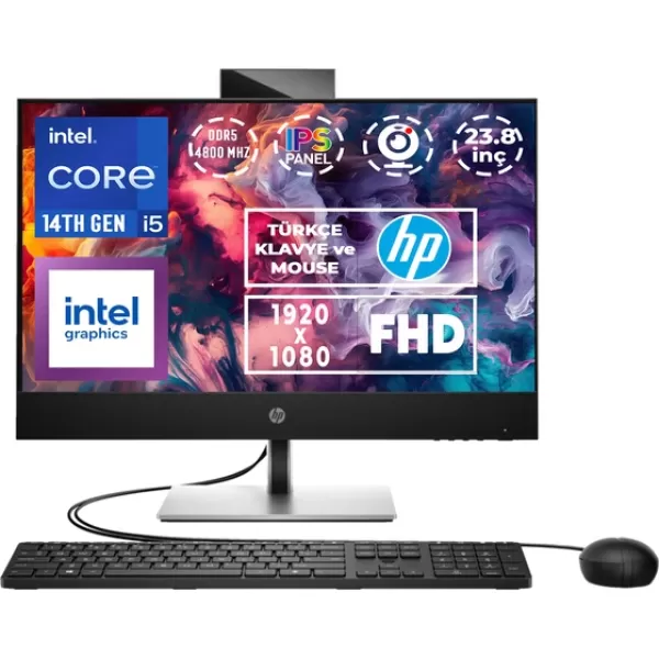 HP ProOne 440 G9 i5-14500T 8GB 512GB SSD 23.8" Fdos 9H6X3ET