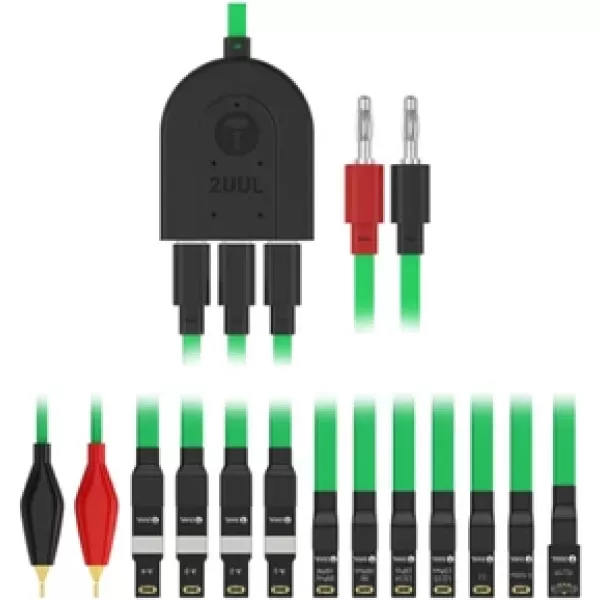 2UUL İOS + ANDROİD POWER KABLO CEP TEELFONLARI İÇİN