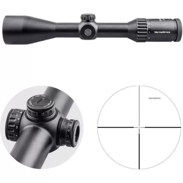 CONTINENTAL 2-12X50 HUNTING SFP TÜFEK DÜRBÜNÜ