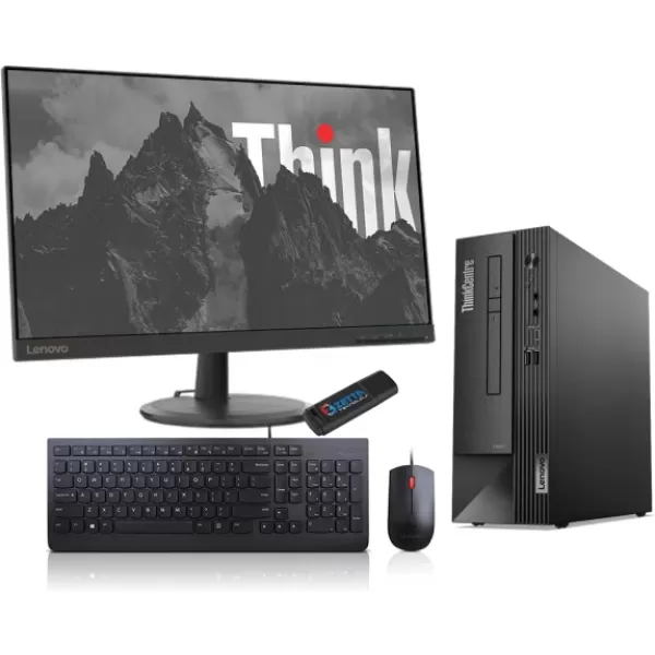 Lenovo Thinkcentre NEO 50S Intel Core i5 12400 16GB 512GB SSD Windows 11 Pro 21,5" MONİTÖR Masaüstü Bilgisayar 11T000ESTXMW04 + Zetta Flash Bellek