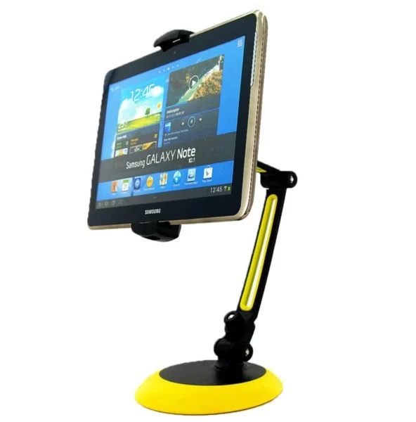 Folding Jhd103 Ayarlanabilir Tablet Telefon Tutucu Max 10 Inch Masaüstü Tablet Telefon Standı Siyah