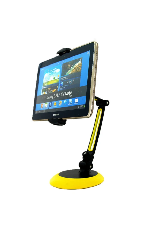Folding Jhd103 Ayarlanabilir Tablet Telefon Tutucu Max 10 Inch Masaüstü Tablet Telefon Standı Siyah