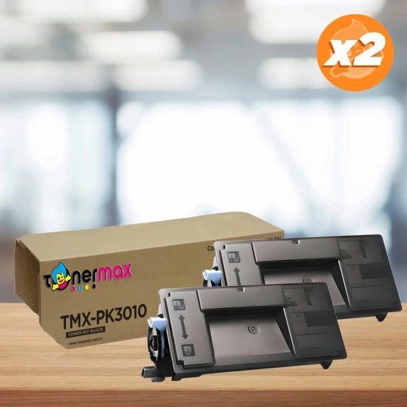 Utax P-P4536 MFP Muadil Toneri 2'li Avantaj Paket /TMX-PK3010 / P-4532DN