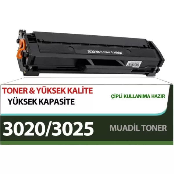Melsan Xerox Phaser 3020 / 3025 muadil Toner Çipli Garantili