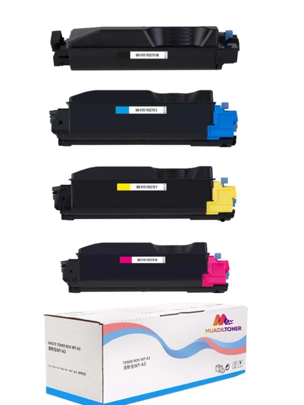 Colorful Toner Kyocera  Ecosys M6230cidn TK-5270 1 Takım Muadil Toner