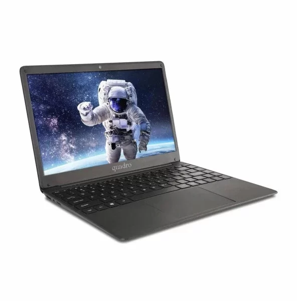 QUADRO NovaBook GN15-140P-CJ N4020 4GB 128GB SSD O/B UHD 14" W11H Siyah Notebook