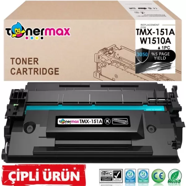 Hp LaserJet Pro 4003DW Muadil Toner / TMX-W1510A Çipli
