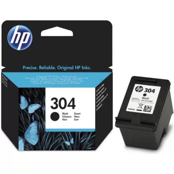 HP Mürekkep Kartuş Orj. No:304 Siyah