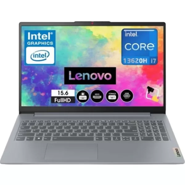 Lenovo Ideapad Slim 3 Intel Core I7-13620H 16GB 1tb SSD Windows 11 Pro 15.6 Taşınabilir Bilgisayar 83EM005UTR Snertech Çantalı