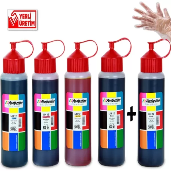 Epson L Serisi ve Claria Uyumlu Mürekkep Dolum Seti 5x500 ml. 35.000 sf.