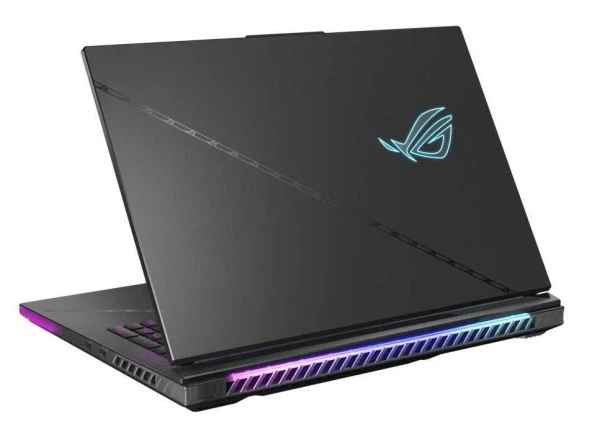 Asus ROG Strix SCAR 18 14. Nesil Intel i9-14900HX 32GB DDR5 RAM 1TB SSD+ 1TB SSD 16GB RTX4090 175w 18 inç QHD+ 240Hz 3Ms Freedos Taşınabilir Bilgisayar G834JYR-N609802+WeblegelsinÇanta