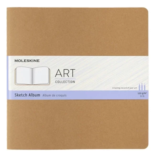 Sketch Art Çizim Defteri 19x19 120g 88 Sayfa Koparılabilir Sanat Defteri