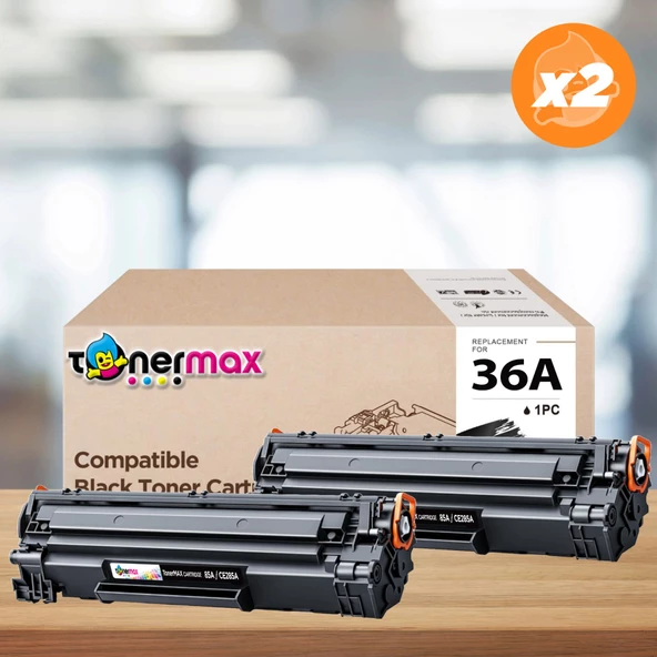 Hp CB436A Muadil Toner 2'li Paket / M1120 / M1522 / P1505