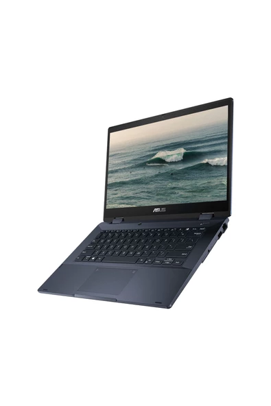 ASUS  ExpertBook B3 Flip i5 1235U 24GB RAM 1TB SSD 14" FHD W11P Dokunmatik Bilgisayar & PER4 Çanta