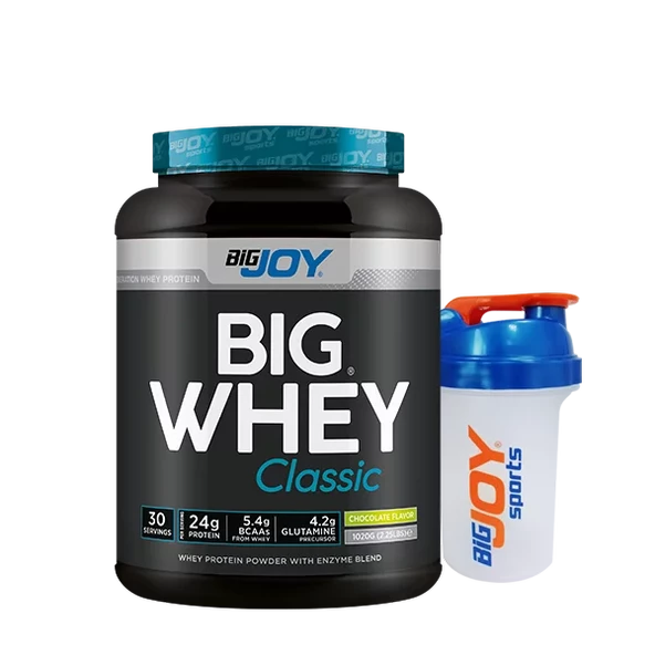 +2 Hediye Big Joy Big Whey Classic Whey Protein Tozu 1020 Gr Aroma Seçenekli