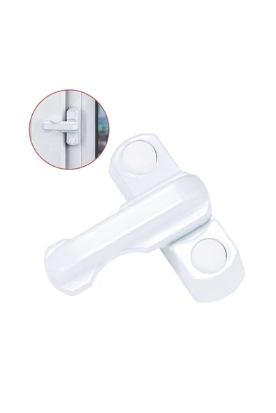 Pazariz 1 Adet Pvc Pimapen Pencere Cam Balkon Kapısı Güvenli Emniyet Kilidi Hırsız Kilidi