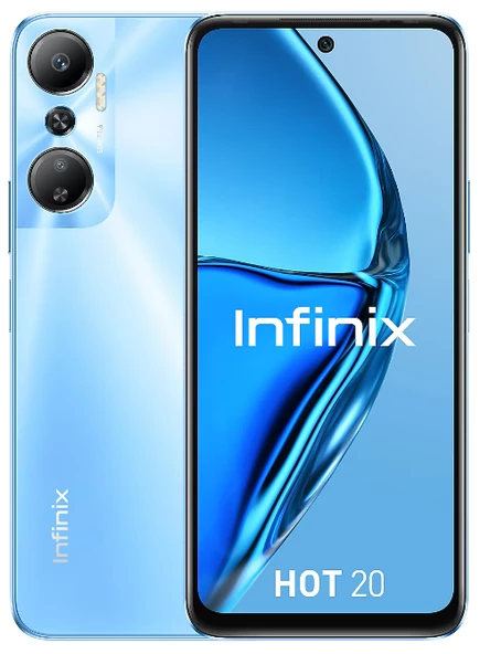 Infinix Hot 20 8 Gb + 5 Gb Vram 128 Gb Mavi (Infinix Türkiye Garantili)