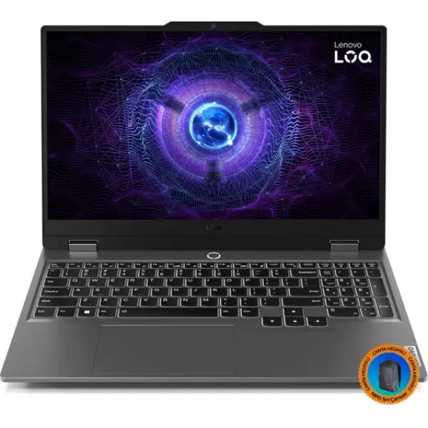 Lenovo LOQ 83GS007WTR20 i5-12450HX 64GB 1TBSSD RTX4050 15.6" FHD W11P Dizüstü Bilgisayar-CNT021