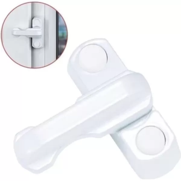 Pazariz 5 Adet Pvc Pimapen Pencere Cam Balkon Kapısı Güvenli Emniyet Kilidi Hırsız Kilidi