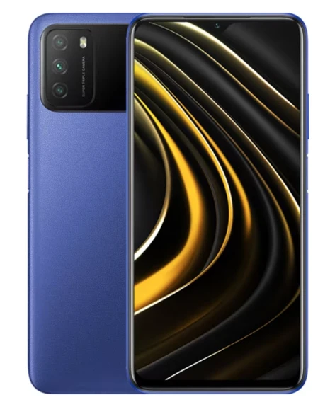 Poco M3 128 GB Mavi (Xiaomi Türkiye Garantili)
